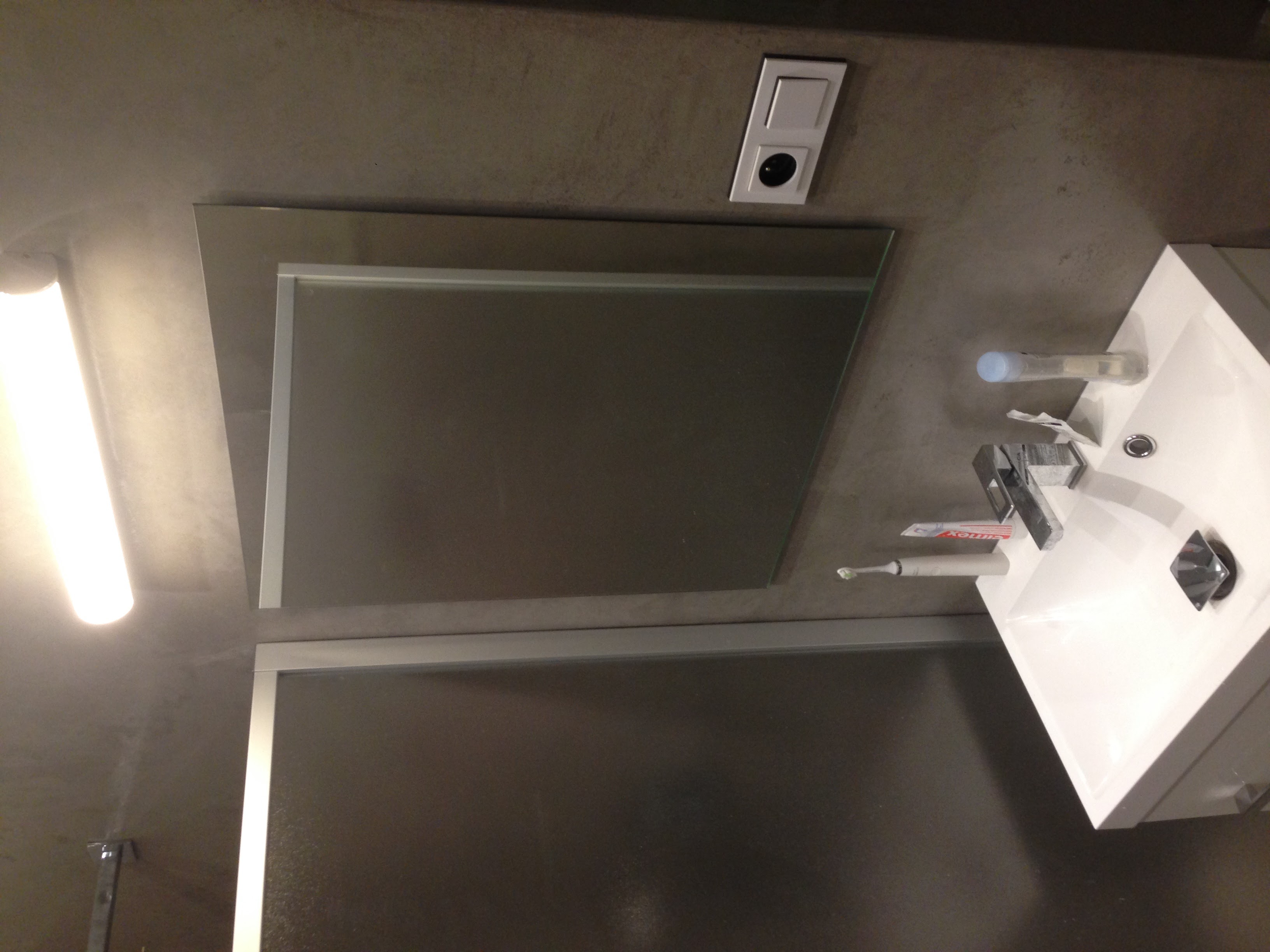 imitace beton v koupelně II.